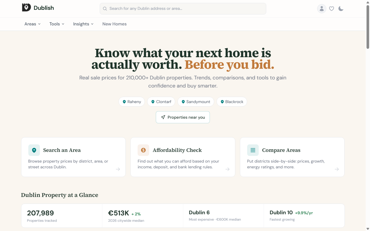 Dublish Interface